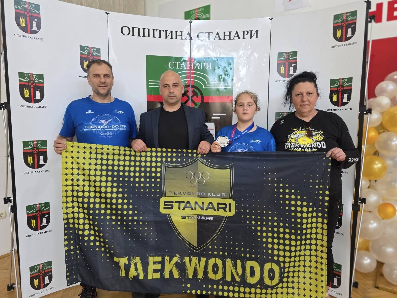 ОПШТИНА СТАНАРИ ПОНОСНА НА НИКОЛАЈА КОВАЧЕВИЋА – ПРИЈЕМ ЗА ЕВРОПСКОГ ВИЦЕШАМПИОНА